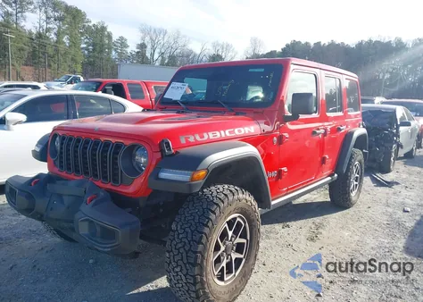 2025 Jeep Wrangler 4-Door Rubicon 4X4 from USA, damaged, VIN 1C4PJXFN6SW573735